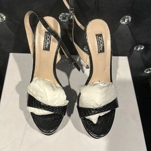 ZigiNy Snake skin platform sandals